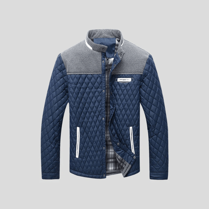 Levoire | Veste Rétro Décontractée Homme Gris foncé