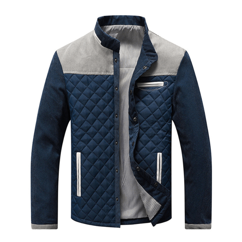 Levoire | Veste Rétro Décontractée Homme Noir