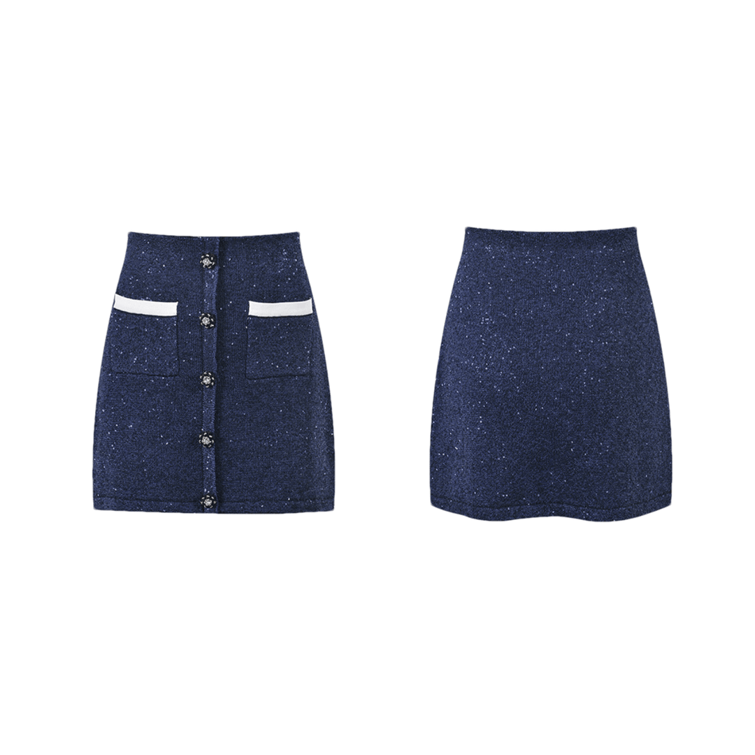 Levoire | Gilet Et Jupe Ensemble Assorti