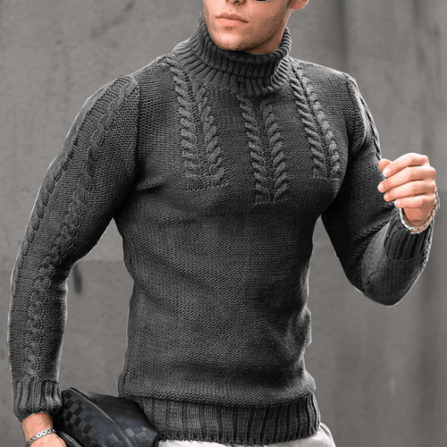Levoire | Pull Chaud Col Roulé Homme