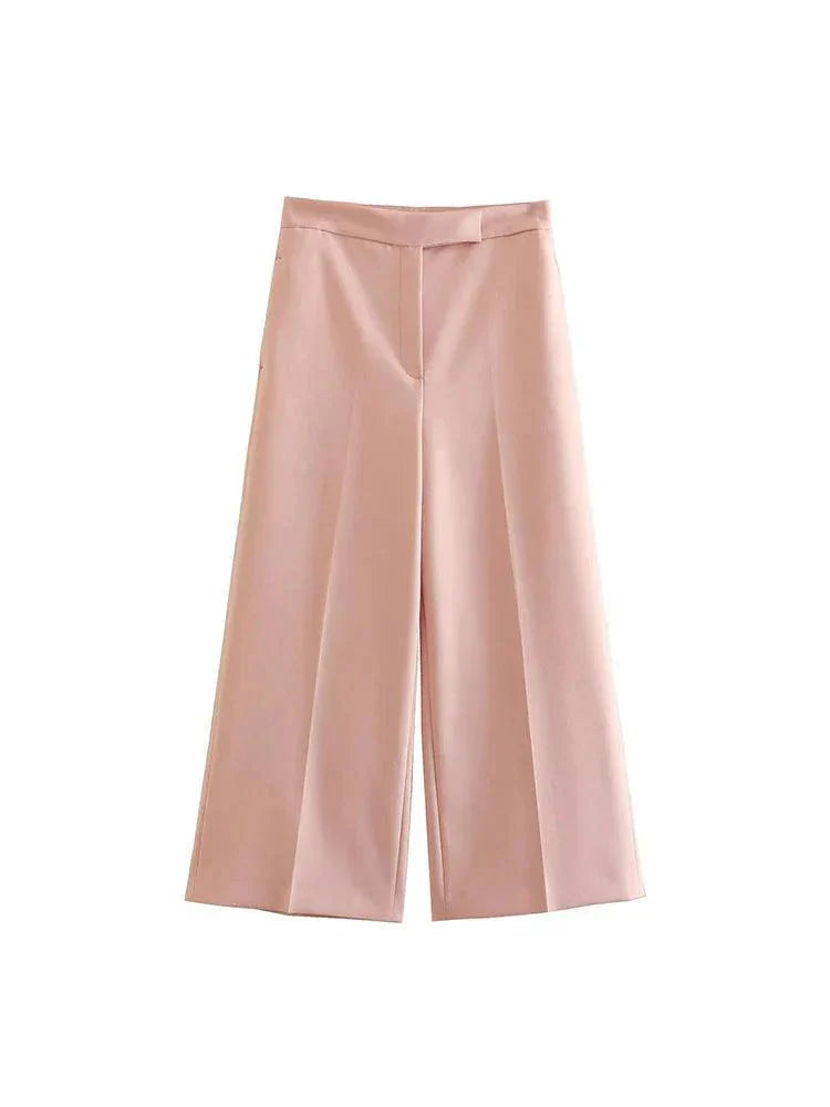 Levoire | Femmes Ensemble De Gilet 2 Pièces Et Pantalon Larges