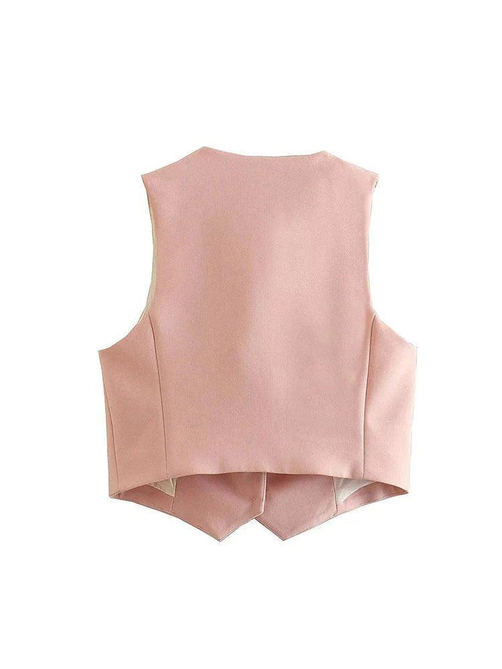 Levoire | Femmes Ensemble De Gilet 2 Pièces Et Pantalon Larges