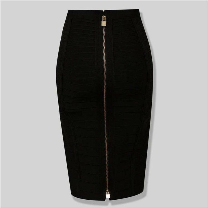 Levoire | Jupe Crayon Élégante Pour Femmes Noir