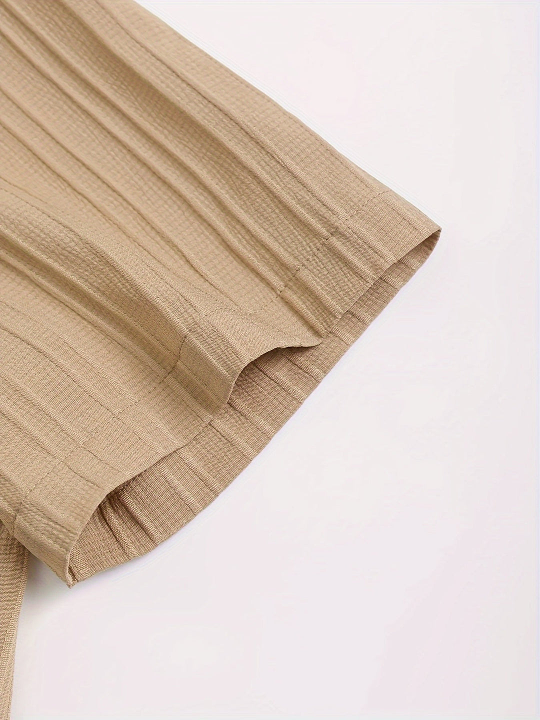 Levoire | Chemise À Manches Courtes Unie Pour Homme