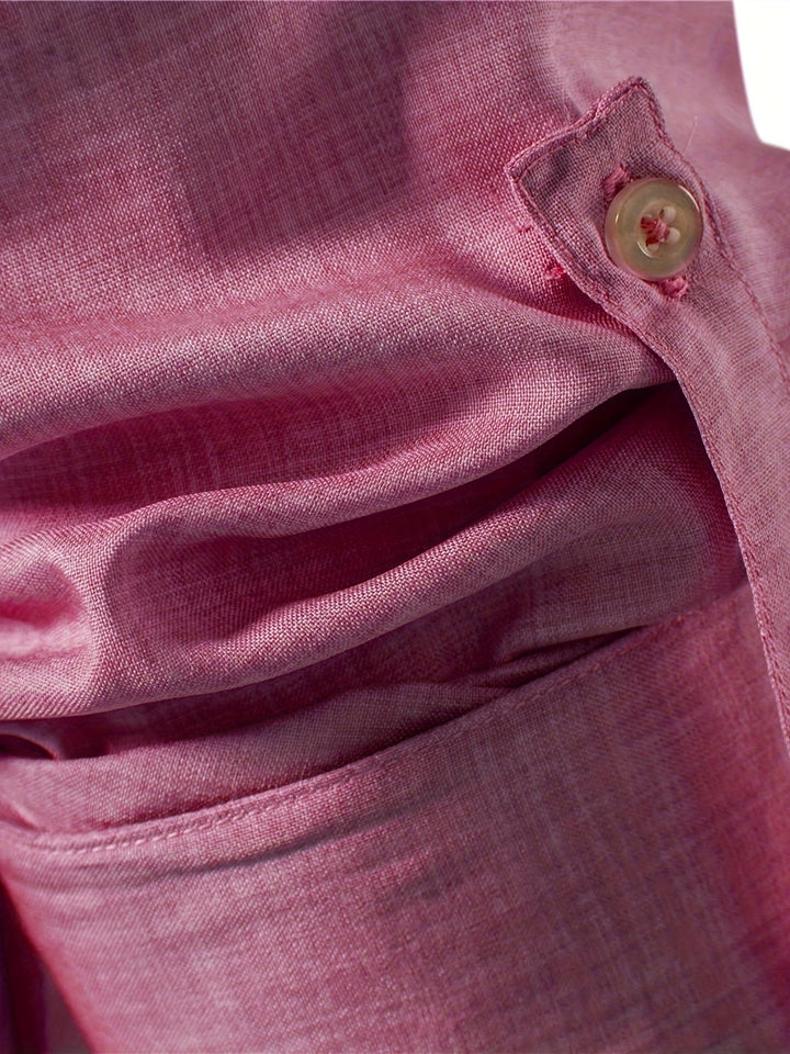 Levoire | Chemise Décontractée Légère À Manches Longues Pour Hommes