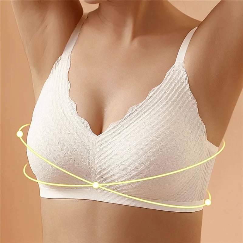 Levoire | Soutien-Gorge Sans Fil Pour Femme Blanc