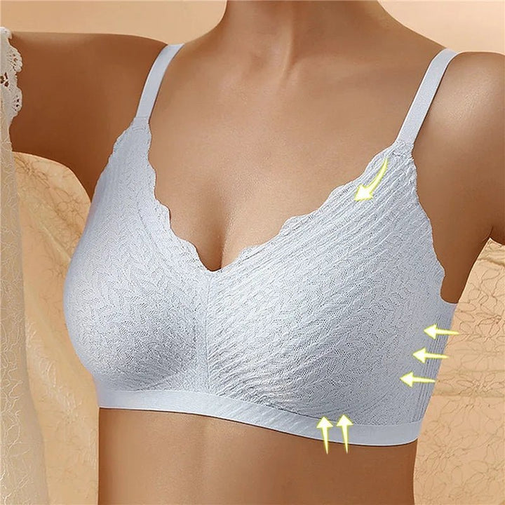 Levoire | Soutien-Gorge Sans Fil Pour Femme Bleue