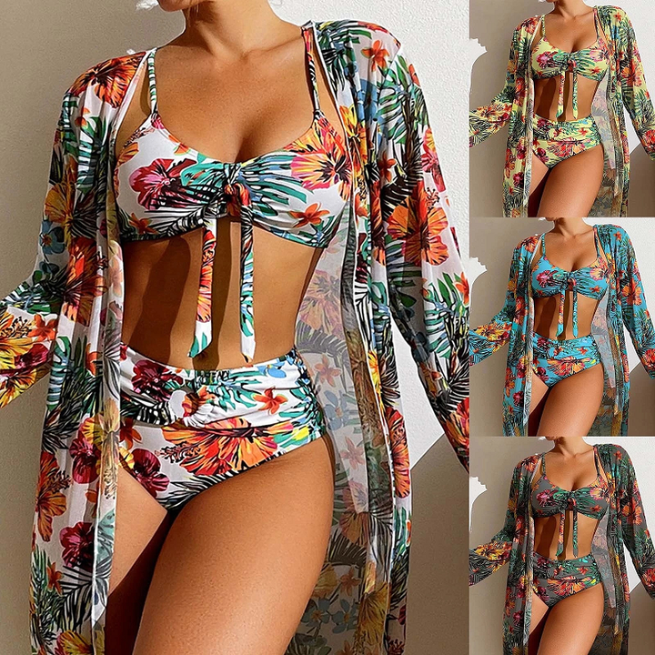 Levoire | Ensemble De Bikini Trois Pièces Pour Femmes