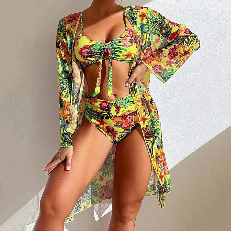 Levoire | Ensemble De Bikini Trois Pièces Pour Femmes