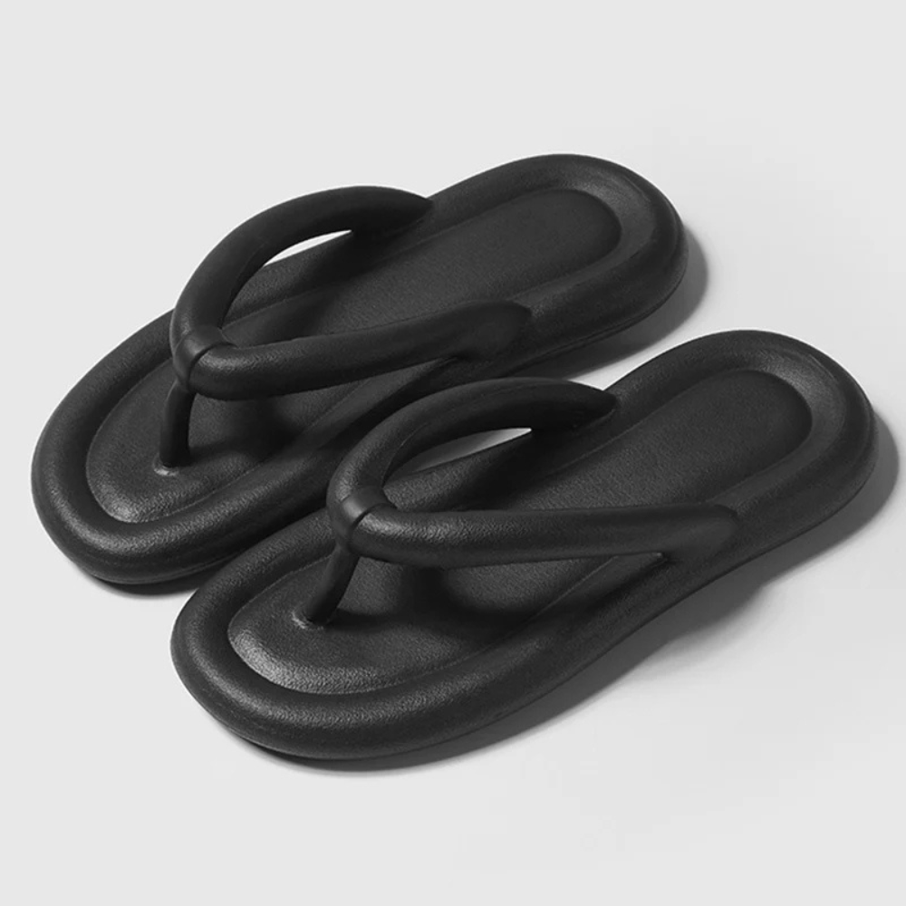 Levoire | Chaussons De Plage Pilvi Très Confortables Noir