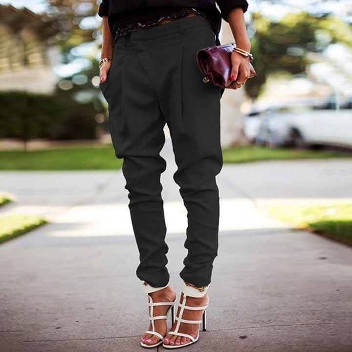 Levoire | Pantalons Élégants Noir