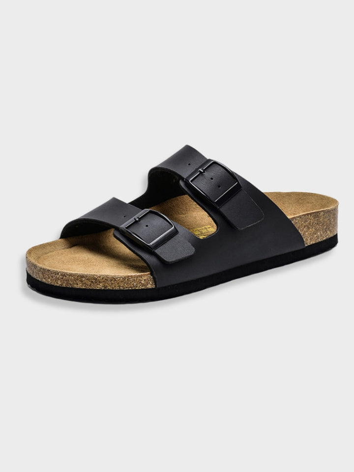 Levoire | Sandales Arizona Confortables Noir