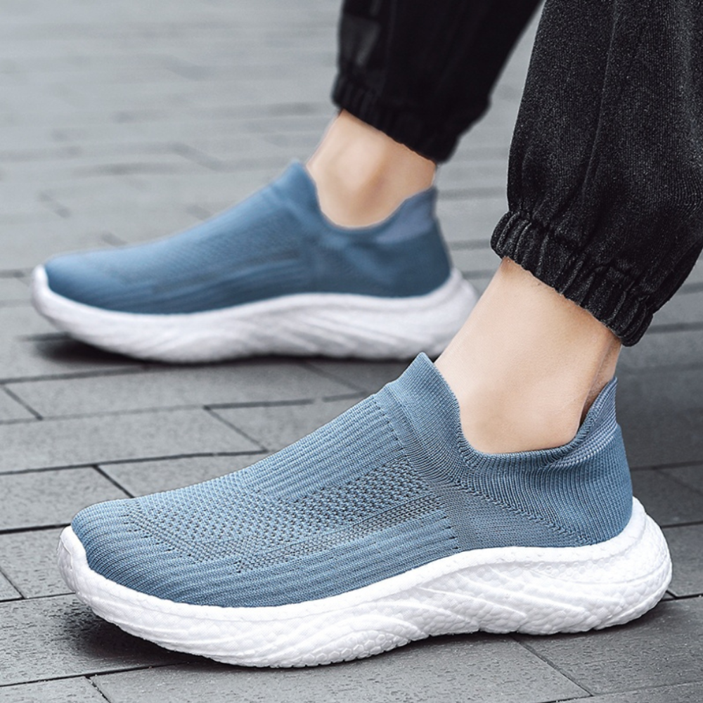 Levoire | Chaussons En Tricot Orthopédiques Respirants Pour Le Sport Bleu