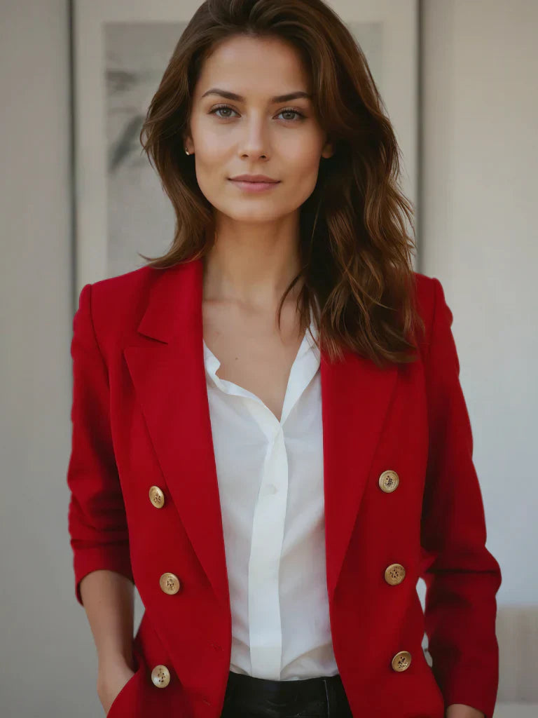 Levoire | Blazers Élégants Pour Le Printemps Et L'Été Pour Femmes Rot
