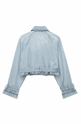 Levoire | Veste En Denim Courte Pour Un Look D'Été