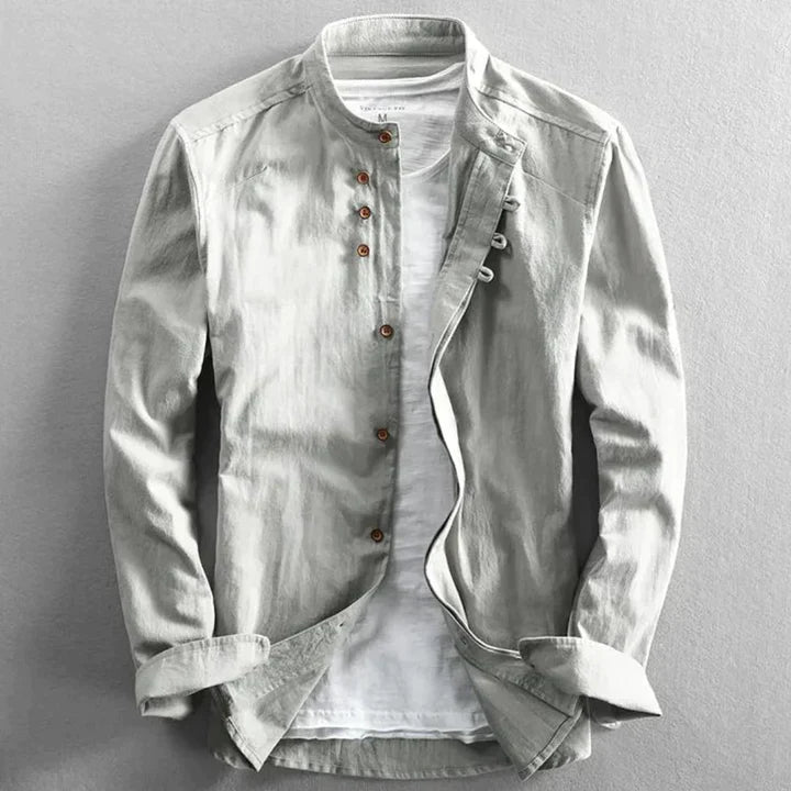 Levoire | Chemise confortable pour hommes Gris