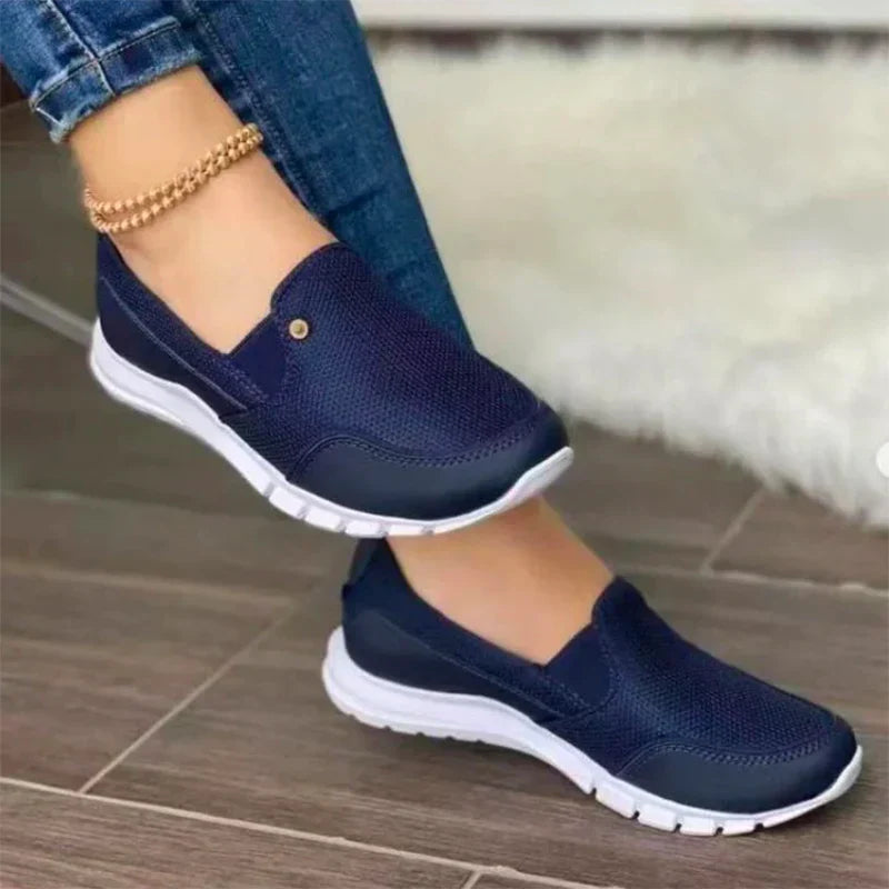 Levoire | Baskets Slip-On Légères Avec Ajustement Respirant Pour Femmes Bleu