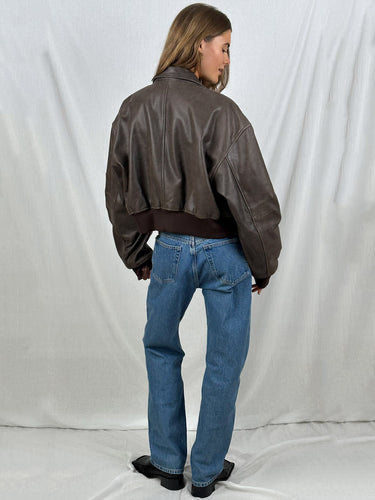 Levoire | Bonnie Brauner, Veste Bomber Cropped