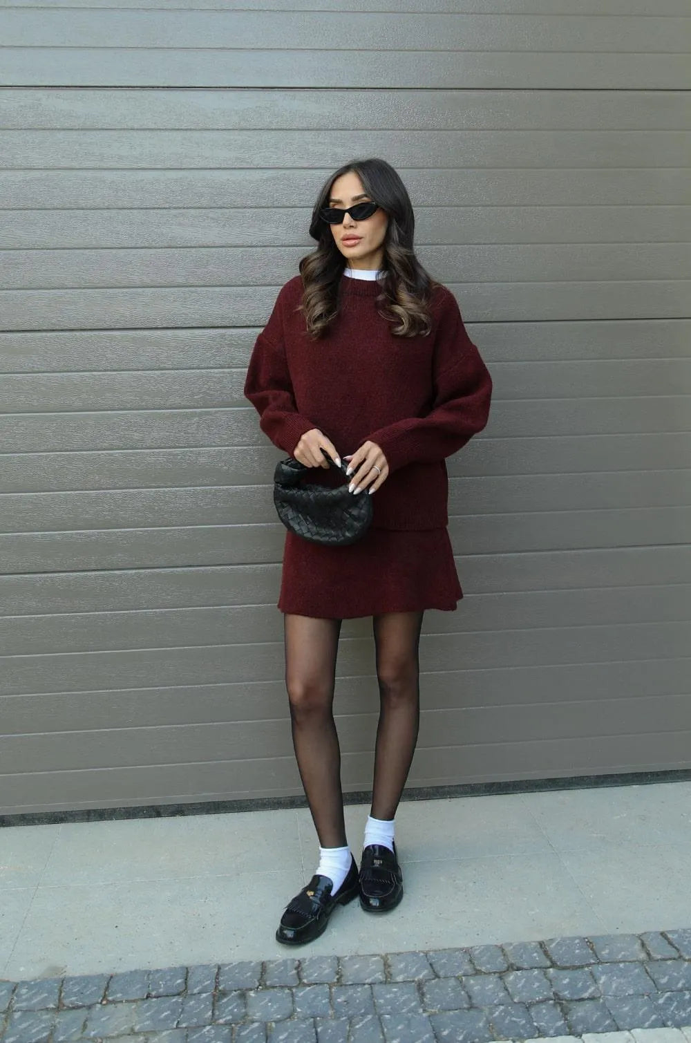 Levoire | Ensemble Tricot Avec Haut Et Jupe