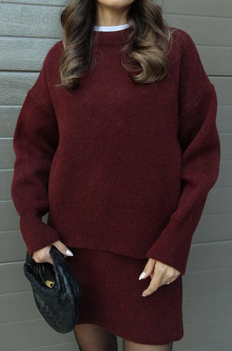 Levoire | Ensemble Tricot Avec Haut Et Jupe