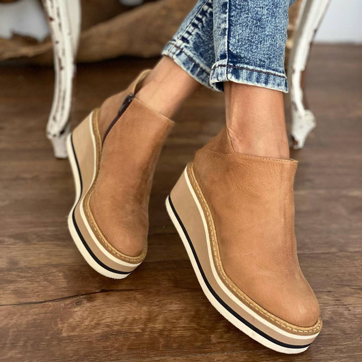 Levoire | Bottes de cheville de Glasgow Beige