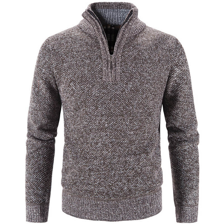 Levoire | Pull En Polaire Doux Pour Hommes Braun