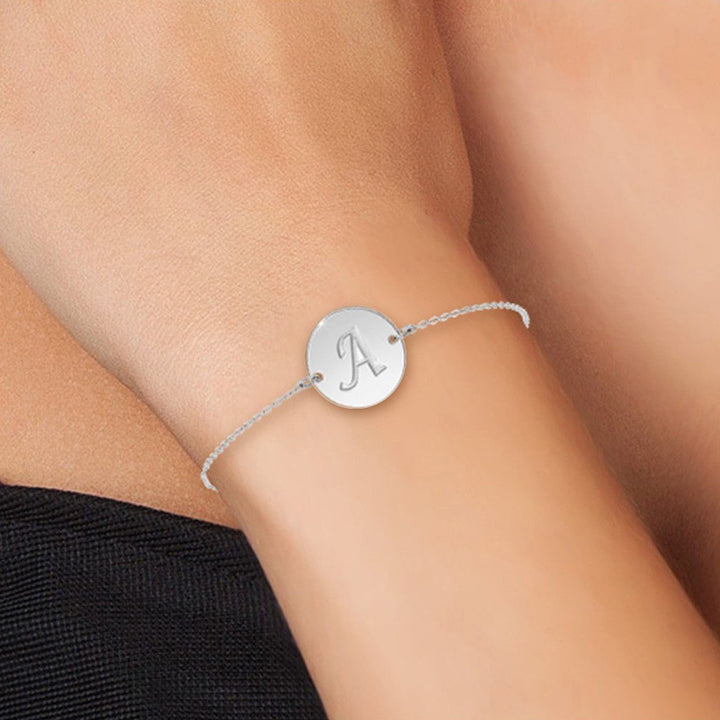Levoire | lettre initiale en acier inoxydable - Livraison Offerte A Argent