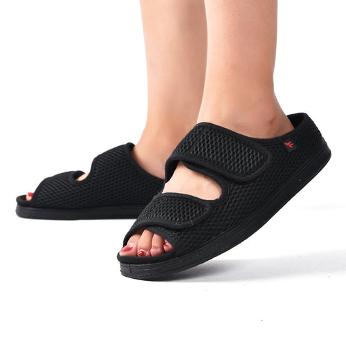 Levoire | Chaussures Diabétiques Pour Pieds Gonflés Confortables, Respirantes & Ajustables