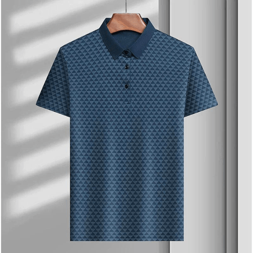 Levoire | Vêtements pour hommes Polo géométrique premium pour hommes Motifs élégants