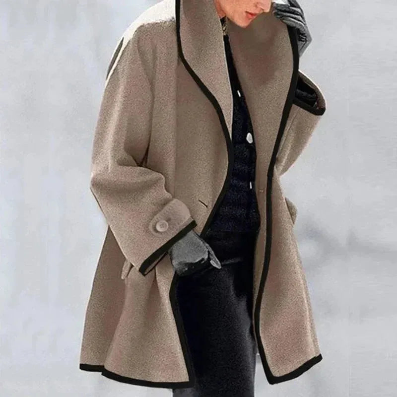 Levoire | Trench-coat élégant Khaki
