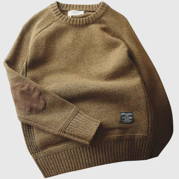 Levoire | Jersey En Laine Hafen Braun