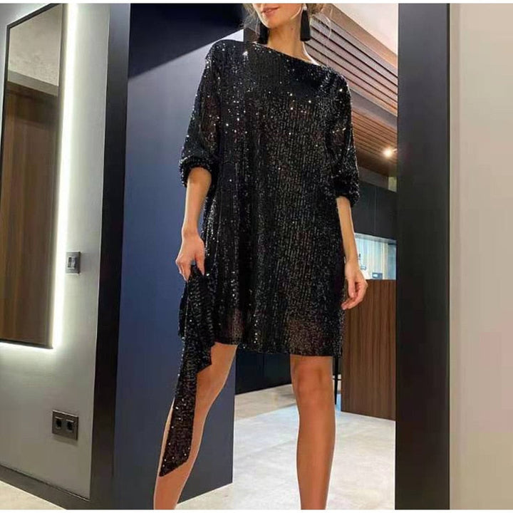 Levoire | Robe Été Élégante Femme Noir