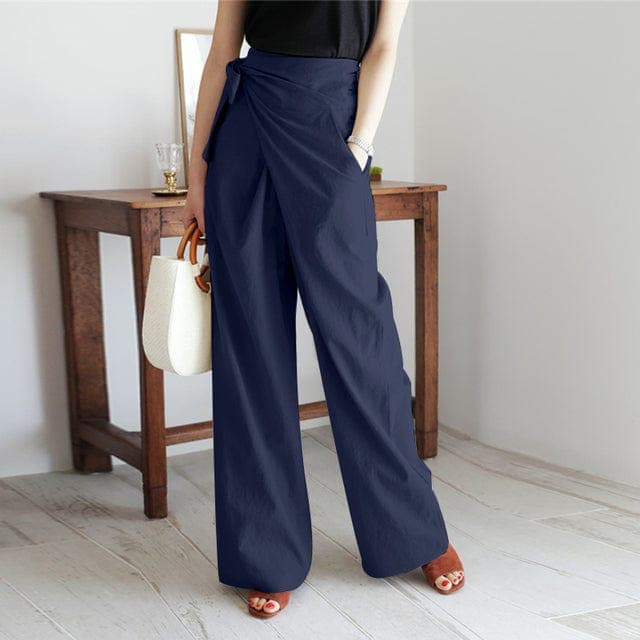 Levoire | Pantalons D'Été Pour Femmes Marine bleu