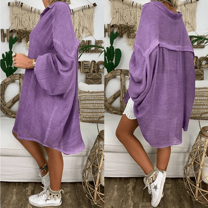Levoire | Friedens Plus Size Grande Taille Chemise Lilas