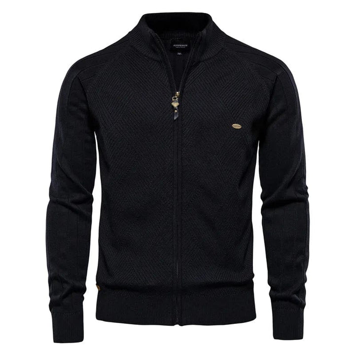 Levoire | Gilet Classique Côtelé Noir