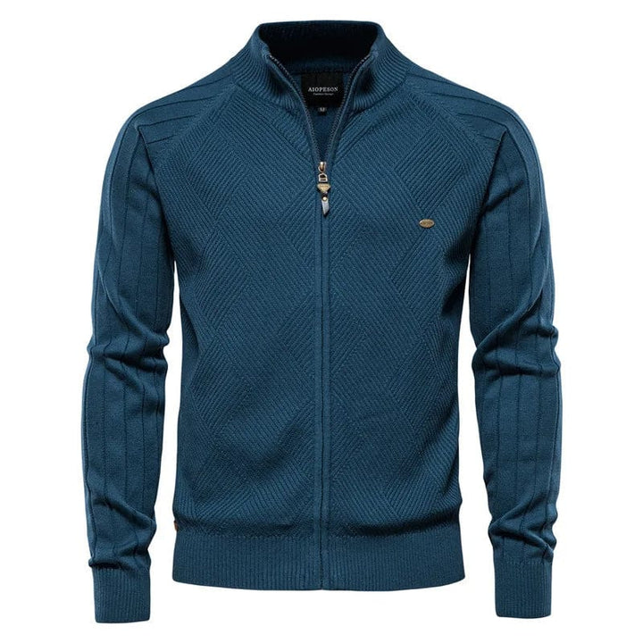 Levoire | Gilet Classique Côtelé bleu foncé