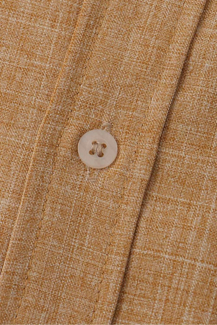 Levoire | Boutons Devant Haut Bas Chemise À Poches
