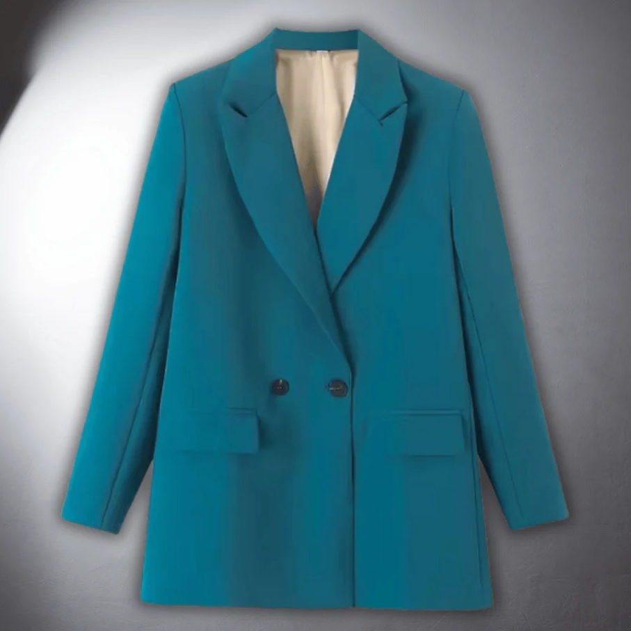 Levoire | Ajustement Parfait Blazer Premium Vert de mer