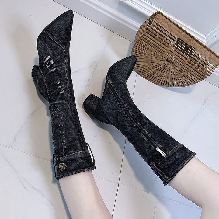 Levoire | Bottes Denim Statement