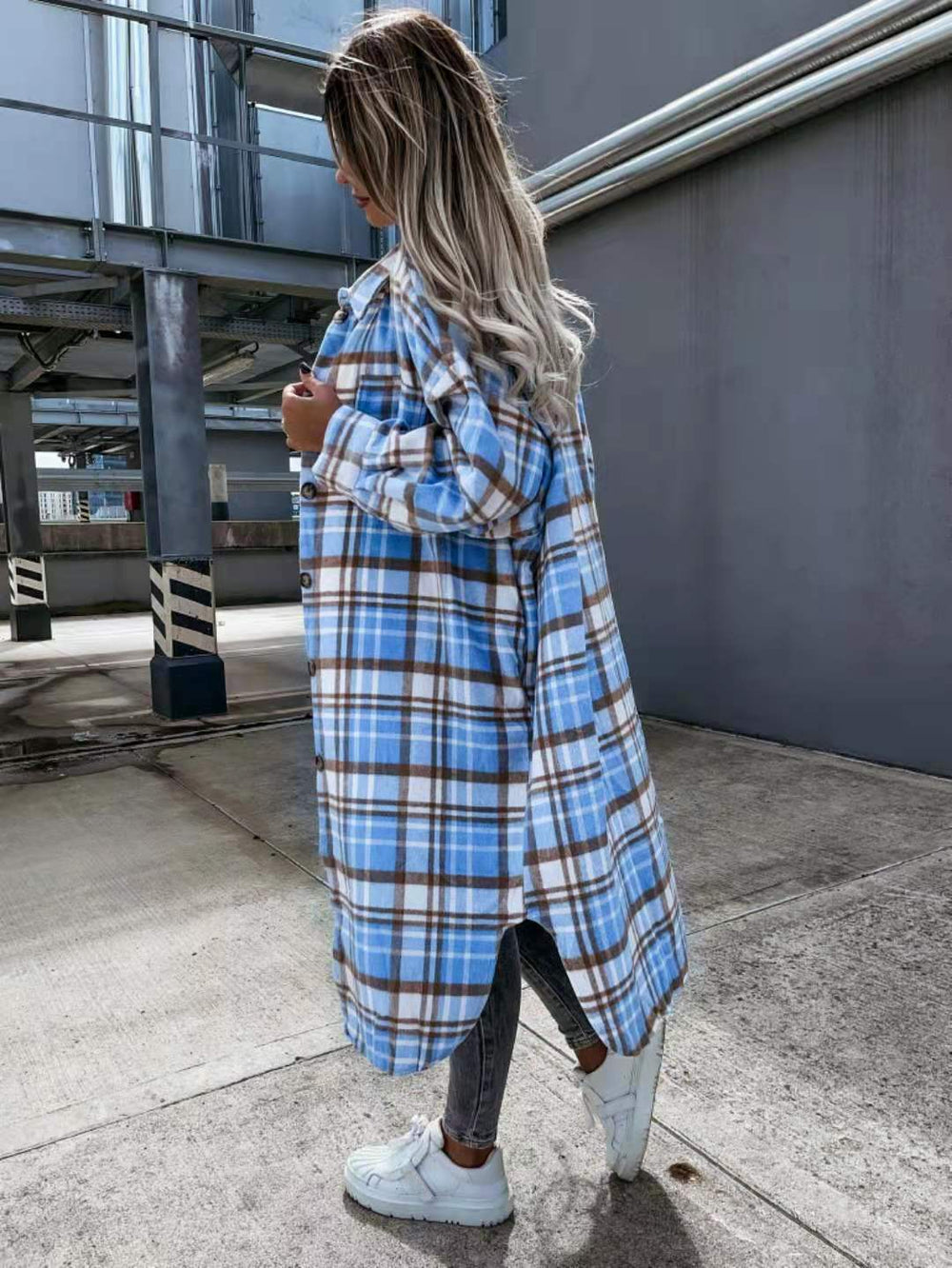 Levoire | Manteau Carreauté Plus Long