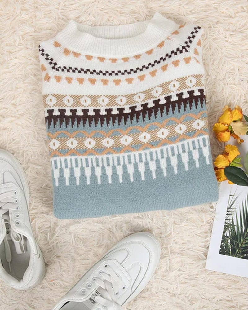 Levoire | Pull Imprimé Pour Femmes | Manches Longues