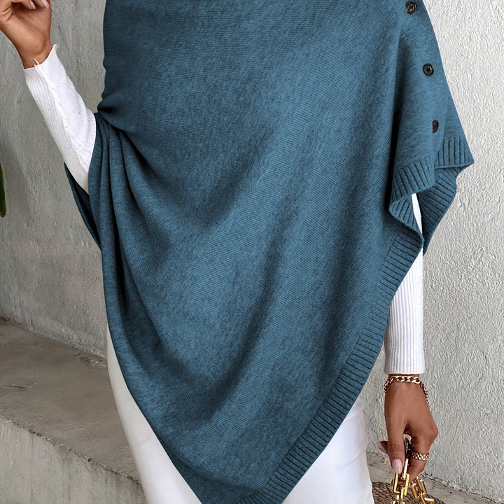 Levoire | Non Combiné Cape Tricoté Pauw Bleu XXL(44)