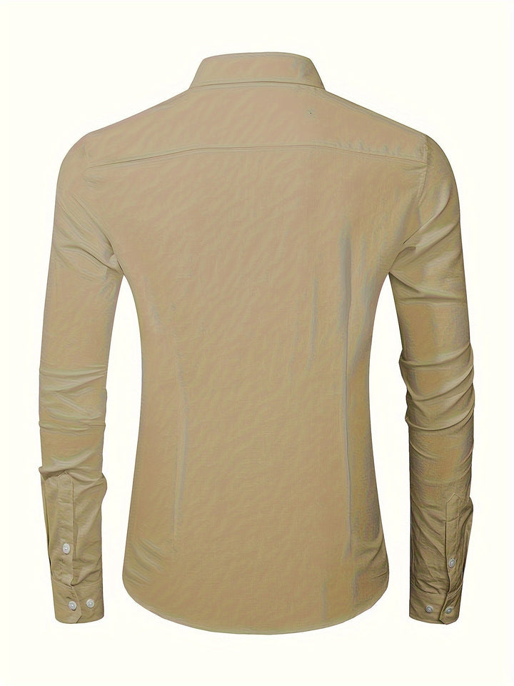 Levoire | Chemise Décontractée À Manches Longues Pour Styles Décontractés