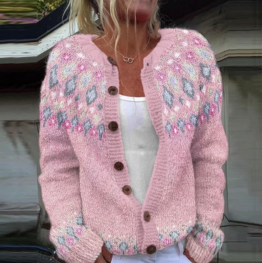 Levoire | Rosa Cardigan Avec Imprimé