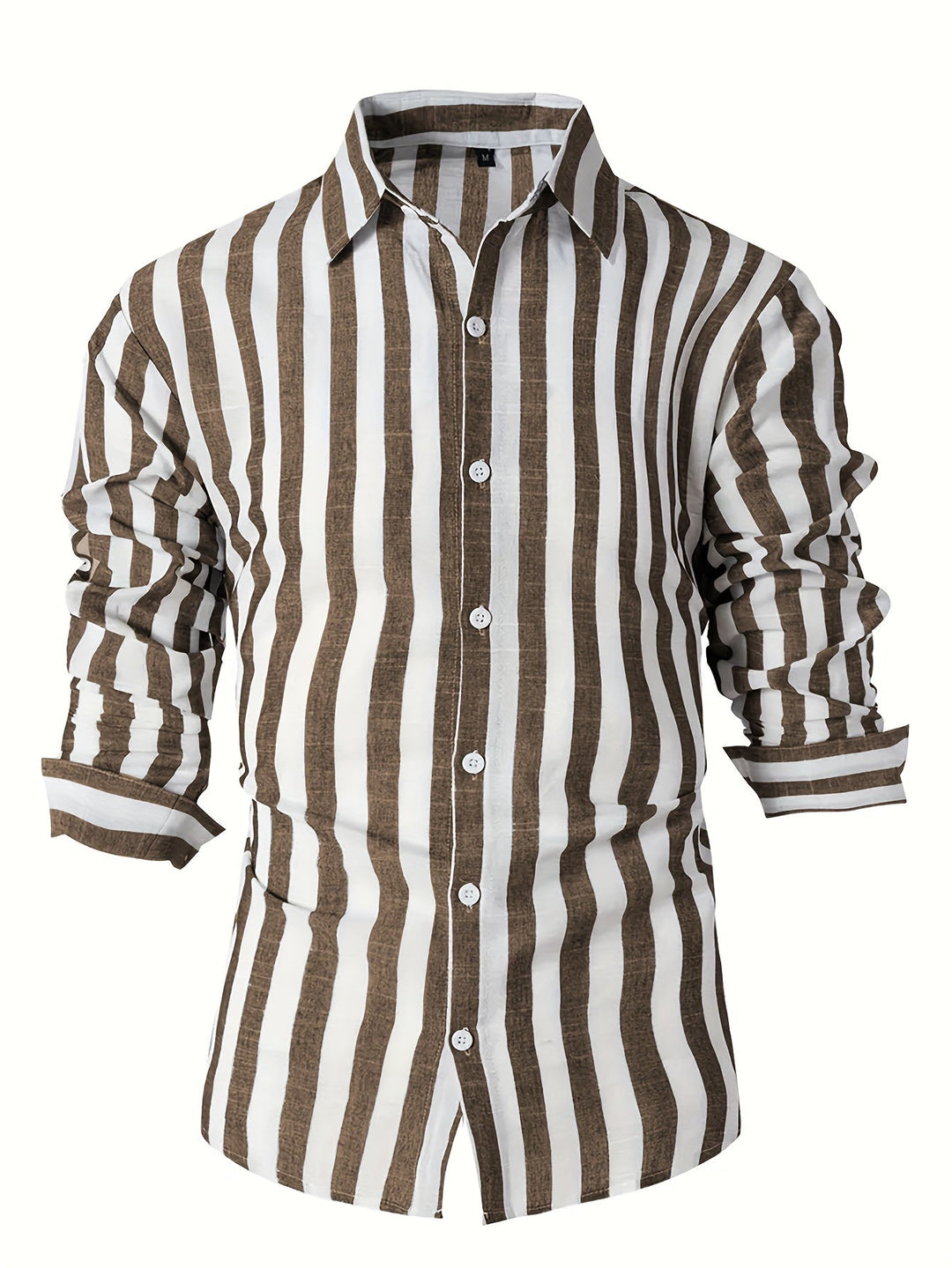 Levoire | Chemise À Manches Longues Rayée Pour Homme