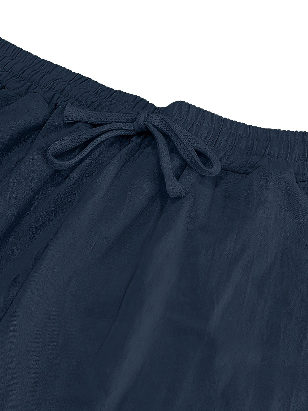 Levoire | Loisirs Coton Lin Pantalons Couleur Unie