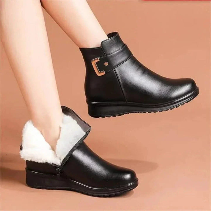 Levoire | Orthopédique Danuta Noir + Blanc laine
