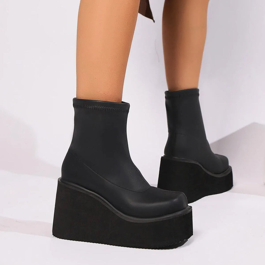 Levoire | Bottes en liège et à plateforme