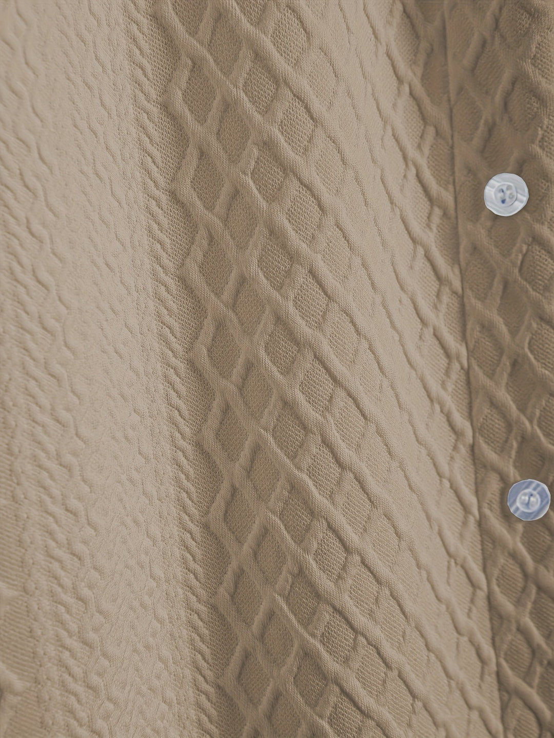 Levoire | Ensemble Uni En Maille À Carreaux En Coton De Cent
