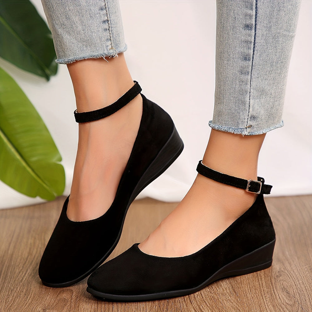Levoire | Ballerines En Flanelle Simples Avec Des Boucles